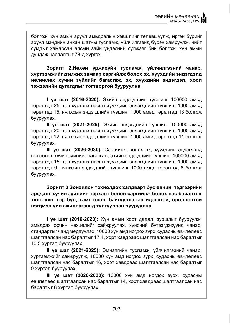 «Төрийн мэдээлэл» № 8, файлын 275-р хуудас