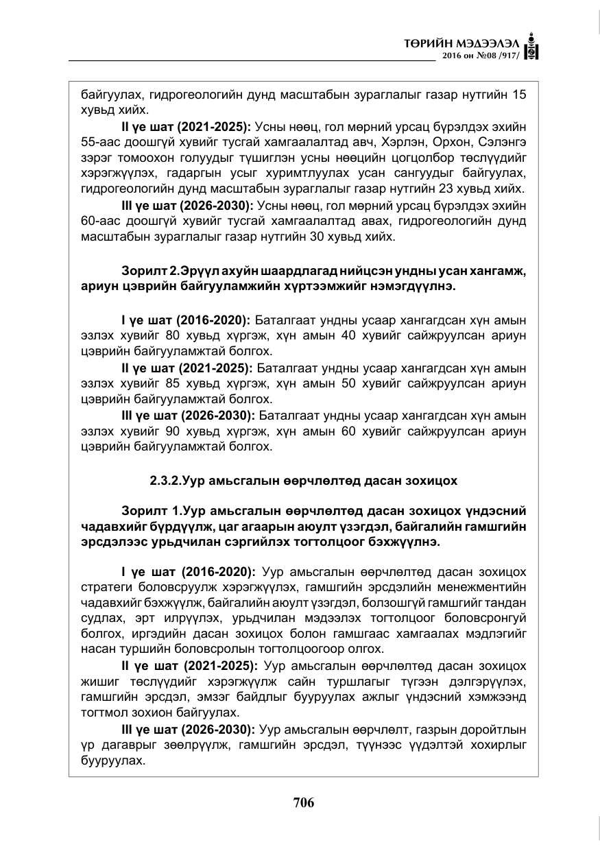 «Төрийн мэдээлэл» № 8, файлын 279-р хуудас